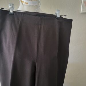 Talbots Womens Dark Brown Dress Pants